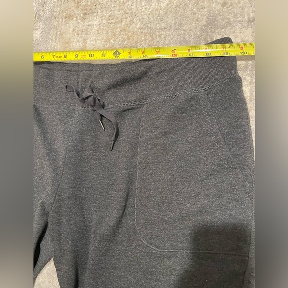 Eddie Bauer Sweatpants Dark Heathered Gray Straight Leg Soft & Comfy Size XXL - Picture 7 of 8